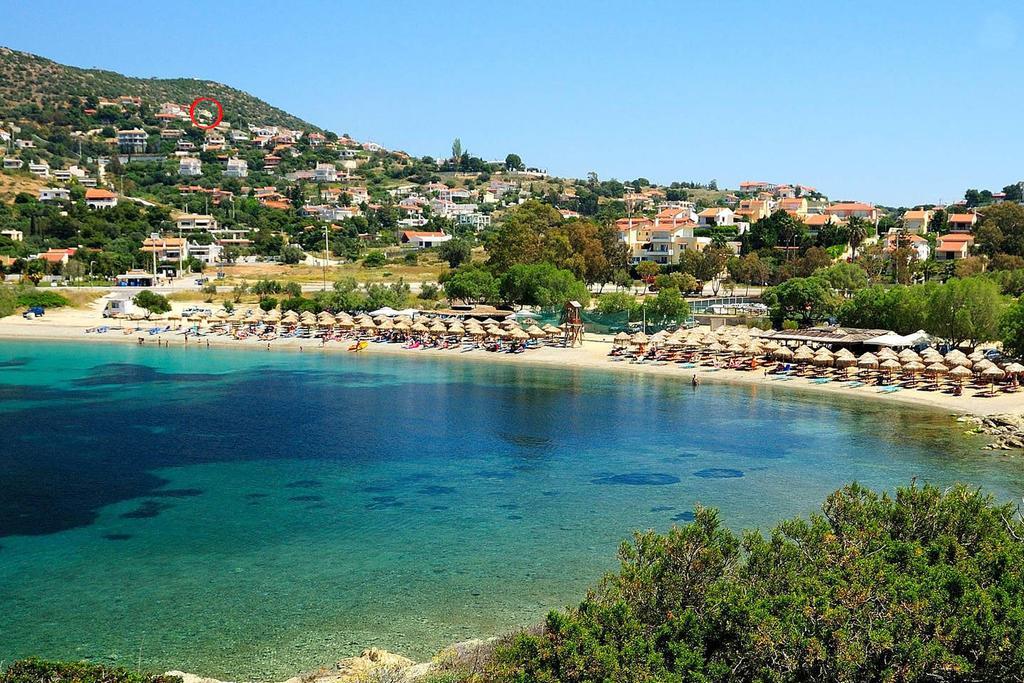 Seaview Near Athens & Sounio Apartment Anavyssos Luaran gambar